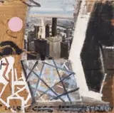 Simon Stone, N.Y, oil on cardboard