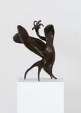 Atang Tshikare, Bobatsi, 2024, bronze with a brown patina