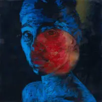 Lionel Smit, Insight, oil and spray paint on linen