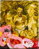 Cassie Snelgar, Are We There Yet?, 2024, oil and acrylic on canvas