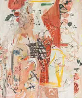 Jeanne Hoffman, We are Drawn II, acrylic on canvas