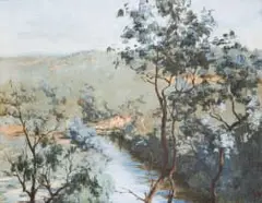 Jo Sweatman, The Yarra, oil on canvas