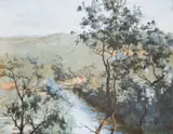 Jo Sweatman, The Yarra, oil on canvas
