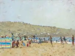 Ken Howard, Sennen Summer, oil on canvas