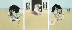 Francis Bacon, Metropolitan, triptych, intaglio and aquatint on paper