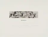 Behold, Horizontal Series by John Baldessari, archival digital print with pencil and tape on graph paper, sold Oct 2024