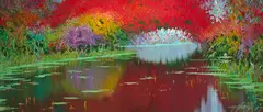 Taras Loboda, Autumn in Paradise, oil on canvas