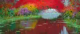 Taras Loboda, Autumn in Paradise, oil on canvas
