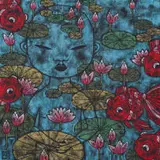 Poh Ling Yeow, Lily Pads, oil on canvas