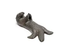 Peter Bishop Allen, Otter, bronze with a brown patina