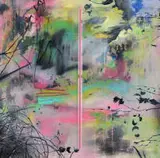 Elmarie van Straten, Sonder, mixed media on board