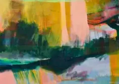 Fleur de Bondt, Meander to Fantasia, acrylic on canvas