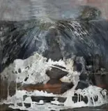 Elfriede Dreyer, Uthiopia, oil and aluminium on linen
