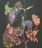 Griet van der Meulen, The Sun Does Not Ask for Permission to Shine and Neither Should You, 2024, photolithograh on paper