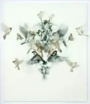 Ingrid Uys, Underneath it All, oil and acetate and canvas
