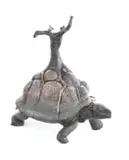 John Moore, The Burdens We Carry, cold cast bronze