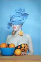 Kamogelo Machaba, Wild Orange, photographic print on cotton rag paper