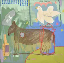 Kevin Collins, The Oddities of Life, oil on canvas