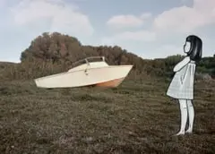 Lien Botha, A Boat Comes In, from the Lost in Translation Series, 2018, digital photographic construction on Hahnemühle paper