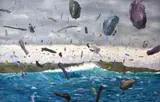 Luan Nel, Agulhas Current, 2024, oil on canvas