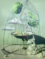 Diorama 4 by Lientjie Wessels, 2024, mixed media archival print on Hahnemühle paper, offered Oct 2024