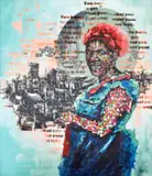 Mongezi Ncombo, Privately Owned Property, 2024, mixed media