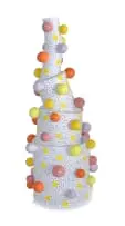 Sharon Erichsen, Candyland 3, 2024, porcelain paperclay