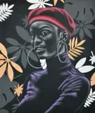 Siphamandla Ex, Your Soul is in Your Keeping Alone 2, acrylic on canvas