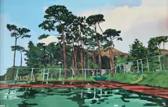 Parallel Life by Adele van Heerden, 2023, pastel and gouache on drafting film, offered Oct 2024