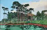 Adele van Heerden, Parallel Life, 2023, pastel and gouache on drafting film