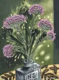 Zonia Nel-Scheffer, Pink Blombos in Vase, oil on canvas