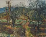 Terence McCaw, Figures in a Farm Landscape