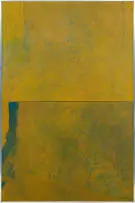 Andrew Verster, Yellow Abstract, oil on canvas