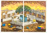 Raymond Fuyana, Old Rubble, colour monotype on paper