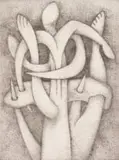 Wendy Vincent, Abstract Forms Intertwined