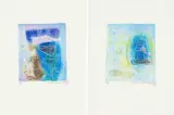 Shōichi Hasegawa, From Album II 29; From Album II 30, two, 1996, colour etching on paper
