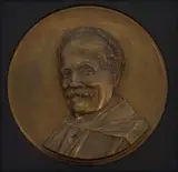 Anton van Wouw, CJ Langenhoven, bronze with brown patina