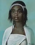 Constance Helen Greaves, Pondo Nomatini, watercolour on paper