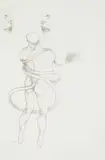 Judith Mason, Figure with Tail, photolithograph on paper