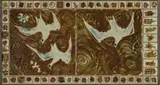 Esias Bosch, Birds in Flight, ceramic tile mosaic