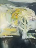 Nils Burwitz, Abstract in Yellow and Grey