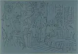 Stanley Pinker, The Artist's Studio