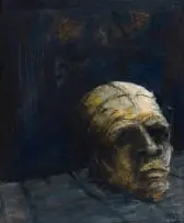 Craig Muller, Head, oil on board