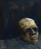 Craig Muller, Head, oil on board