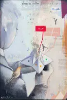 Andrew Sutherland, It Can be Nice and Easy (Fortune Teller), mixed media on canvas