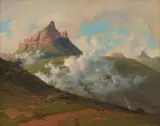 Willem Hermanus Coetzer, Mountainous Landscape