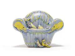 Katherine Glenday, Pride of the Suburbs, hand-painted and glazed ceramic