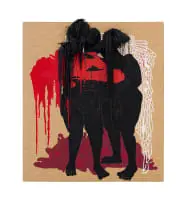 Patrick Bongoy, Pride, mixed media on canvas