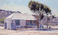 Wallerkraal, West Coast by John Kramer, oil on canvas, sold Sep 2024