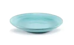 Linn Ware & Ceramic Studio, Large dish, blue-glazed stoneware